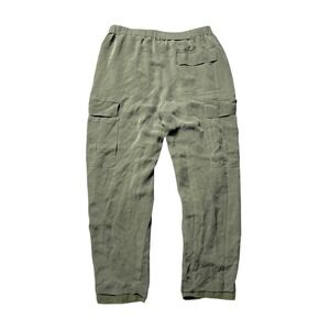 Theory Cargo Pants Men's Small Green Jogger Utility Streetwear Minimalist Fit‎